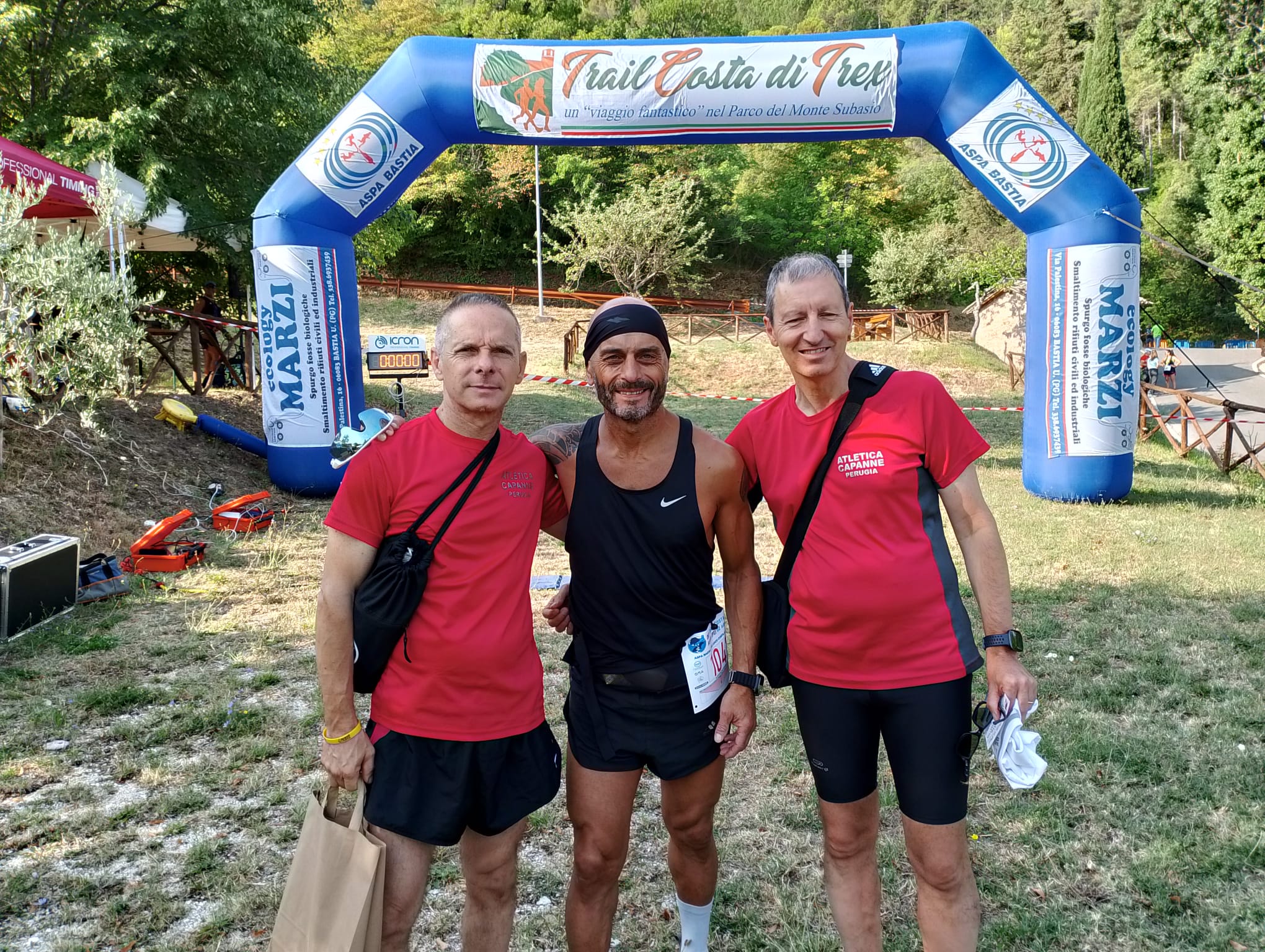 Alfio, Roberto e Andrea a Costa di Trex
