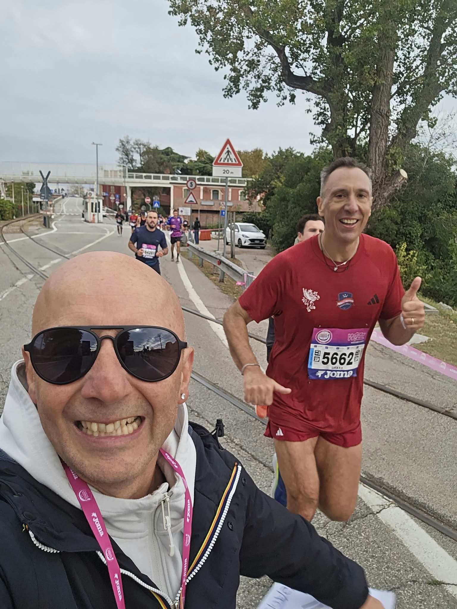 Luca Minniti in azione a Venezia